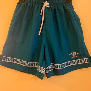 Vintage 90's Umbro Teal Diamond Medium Throwback